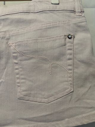 Mini Falda Vaquera Rosa