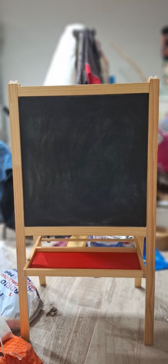 Pizarra Infantil Ikea Doble Cara (tiza y rotu)