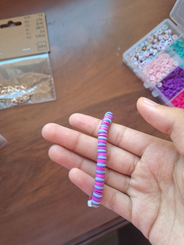 Pulsera artesanal multicolor