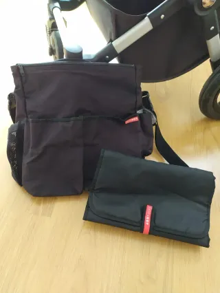 Bolso Skip Hop + cambiador, Bugaboo o similar