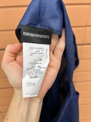 Pantalón Emporio Armani azul marino