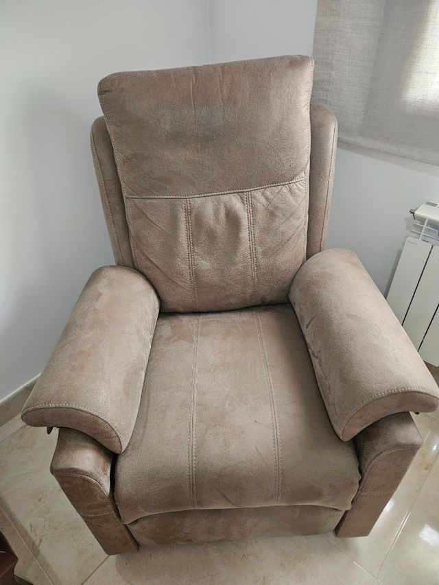 Sillón relax marrón