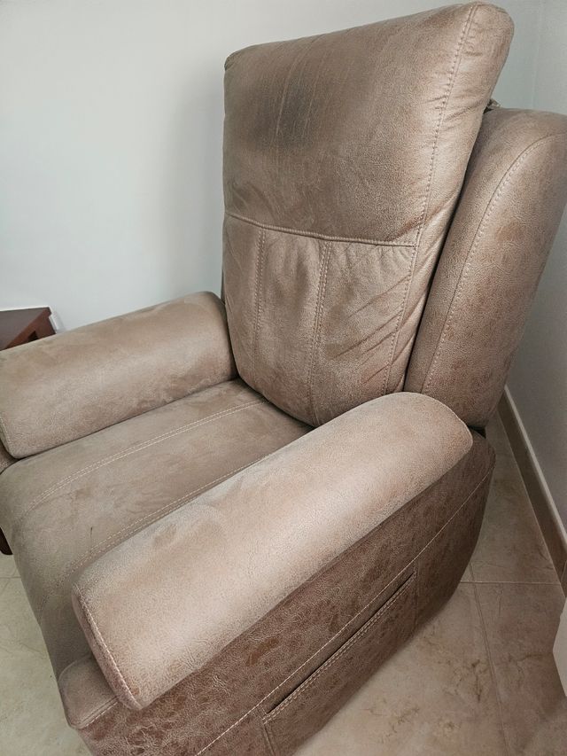 Sillón relax marrón