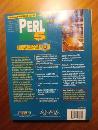 Manual Fundamental de Perl5 (Anaya)