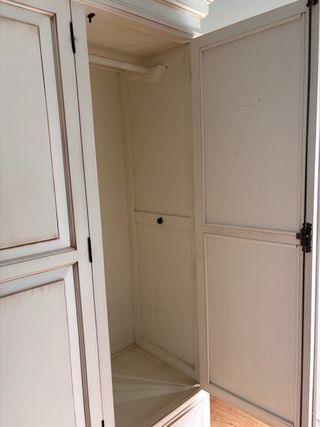 Armario 3 puertas blanco madera
