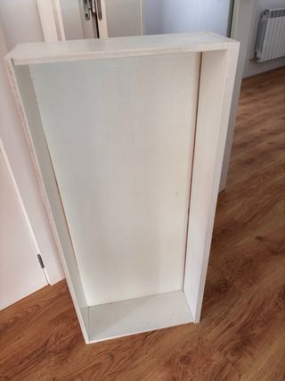 Armario 3 puertas blanco madera