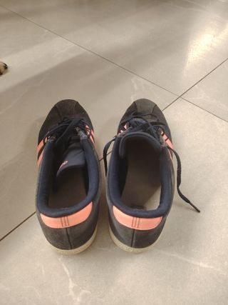 Zapatillas Adidas Azul oscuro-Rosa fuerte