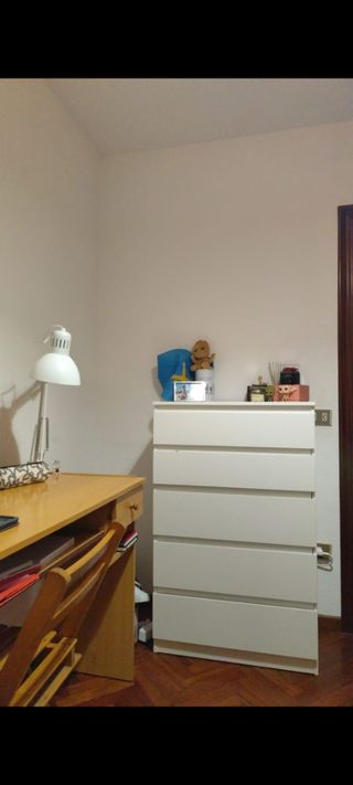 Cajonera Ikea blanca 5 cajones