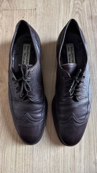 ZAPATOS DERBY BALENCIAGA HOMBRE MARRON CHOCLT 41.5