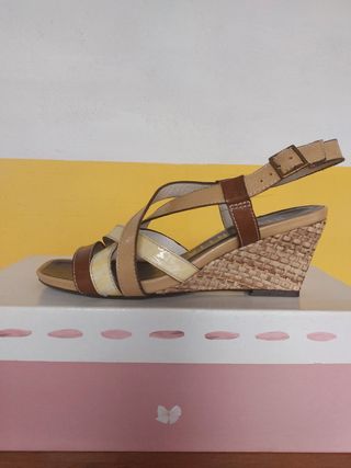 Sandalias Hispanitas 37 - Cuña
