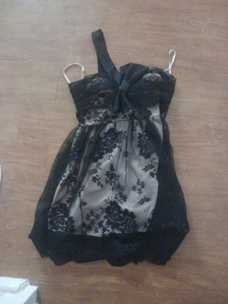 4# lote de 5 Vestidos Fiesta Talla M