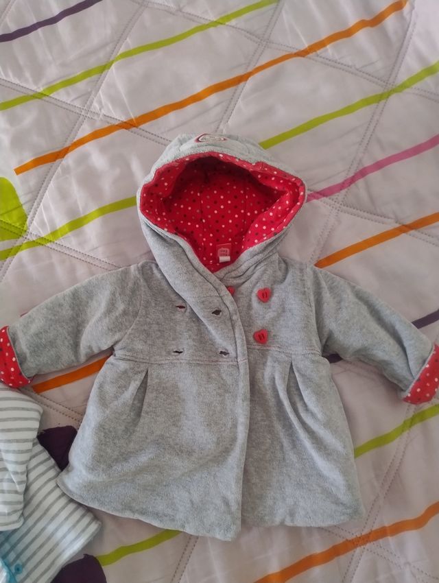 3 Abrigos bebé 6 meses