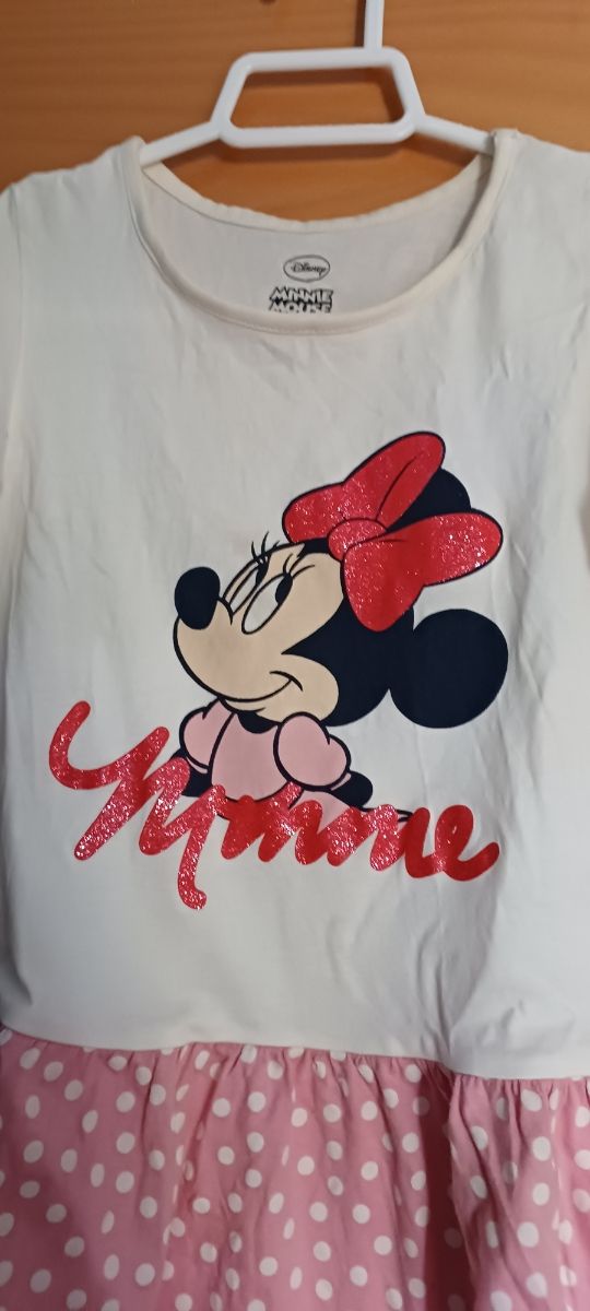 Vestido Minnie Mouse niña 9 años con regalo