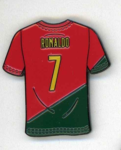 Pins Cristiano Ronaldo - CR7 - 5uds