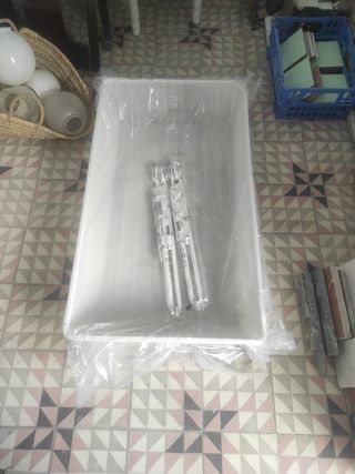2 cestas IKEA PAX blancas