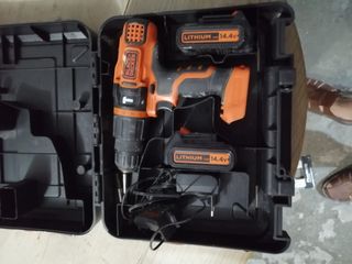 Taladro percutor Black+Decker 14.4v