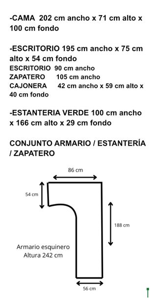 Habitación modular infantil.