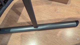 Set de 2 Sillas Plegables Negra Gris