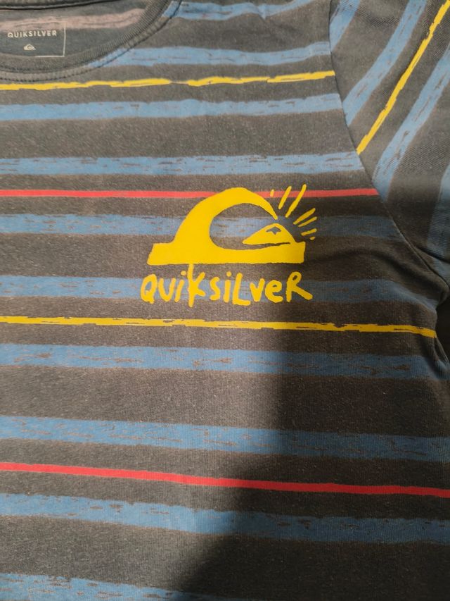 Camiseta Quiksilver niño rayas