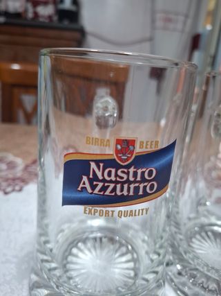 2 Boccali Birra Nastro Azzurro