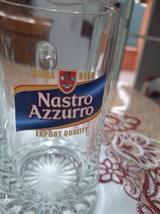 2 Boccali Birra Nastro Azzurro