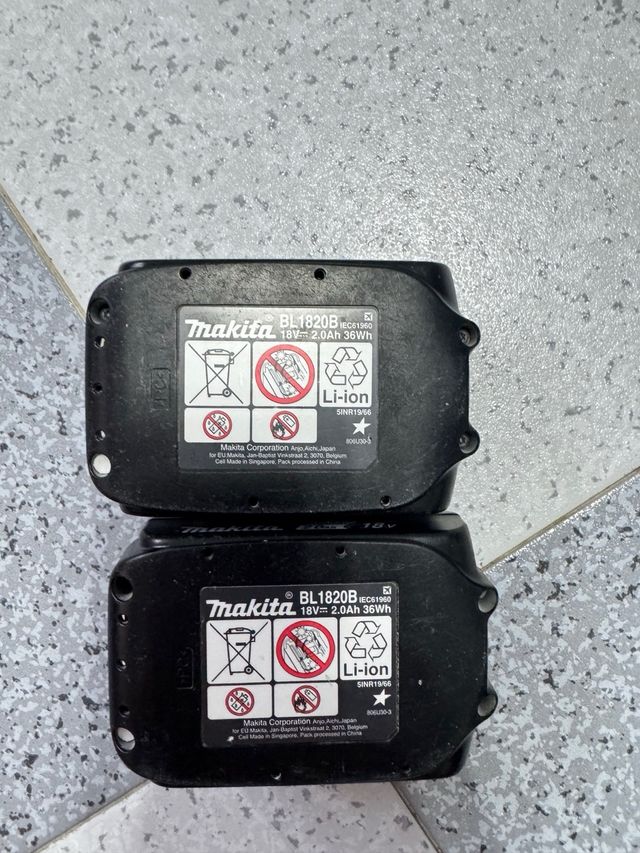 Taladro Makita DDF482 + 2 baterías