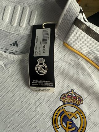 Camiseta Real Madrid Authentic Hombre Primera Equi