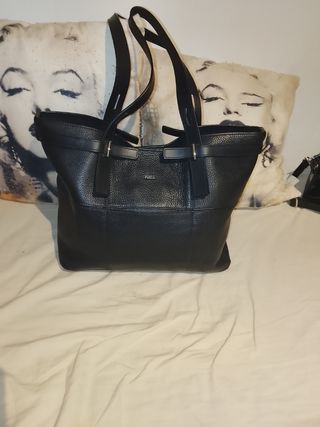 Bolso Furla negro - Piel