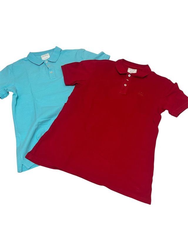 Polos Zara M Azul y Rojo de segunda mano por EUR en Madrid