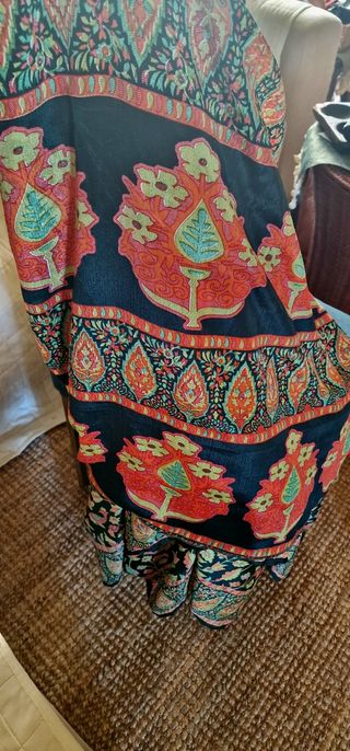 Gonna indiana in saree vintage 