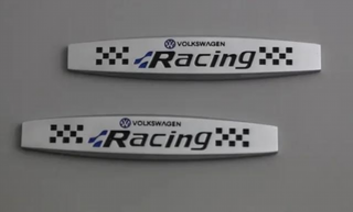 EMBLEMAS CON VOLKSWAGEN RACING LOGO