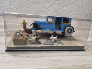 Diorama  Tintín: Accidente apresa Dr.Müller