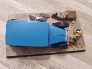 Diorama  Tintín: Accidente apresa Dr.Müller