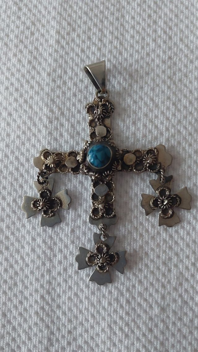 Cruz Mexicana turquesa