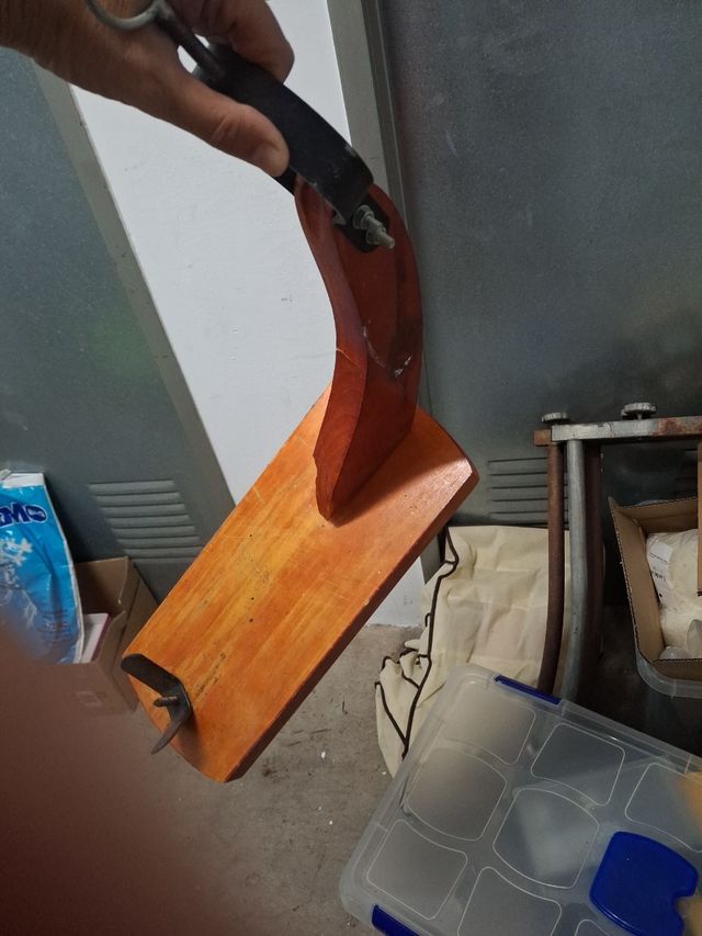 Jamonera  madera vintage