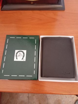 Cartera de Cuero Marrón