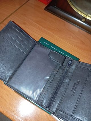 Cartera de Cuero Marrón