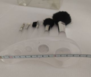 Juego brochas/pinceles maquillaje - 5 piezas