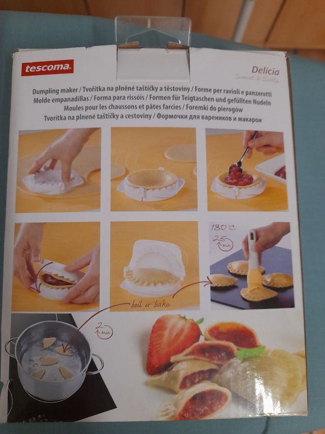 Moldes Empanadillas Tescoma - Delícia