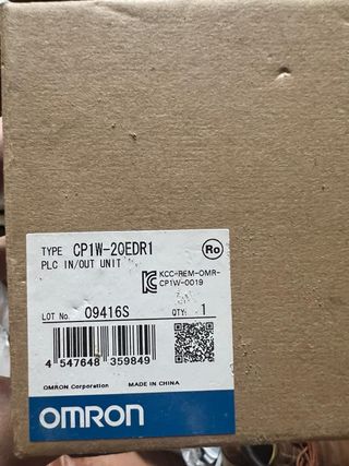 Unidad PLC Omron CP1W-20EDR1