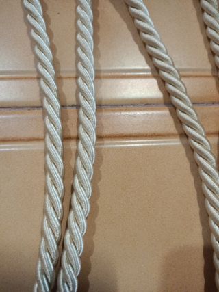 2 Sujetadores Cortinas Beige