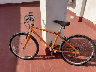 Bicicleta montaña roja