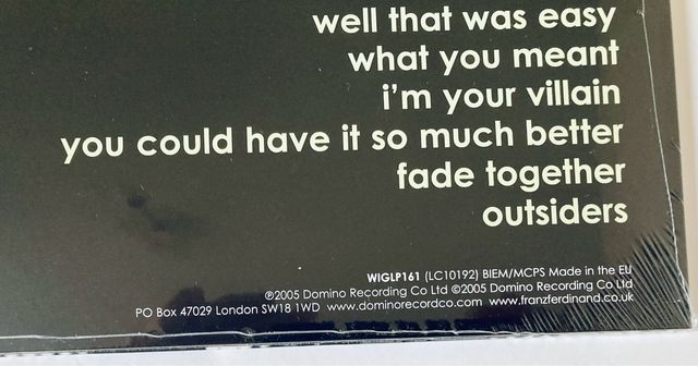 LP Franz Ferdinand - You Could Have It So Much Bet