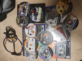 PS2 (PlayStation 2) + juegos + complementos 