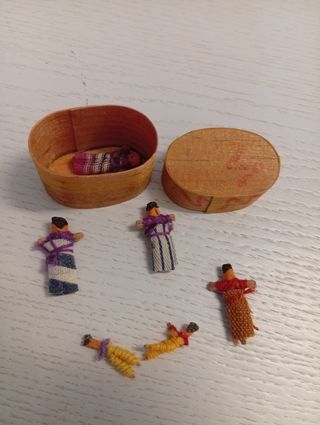 5 Bambole Worry Guatemalteche