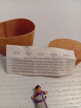 5 Bambole Worry Guatemalteche