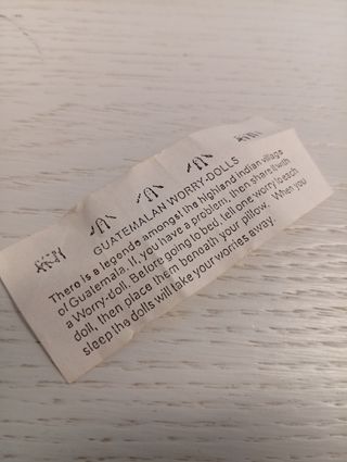 5 Bambole Worry Guatemalteche