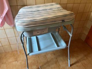 bañera cambiador bebe