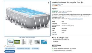 Piscina Intex 400x200x65cm - 3836L