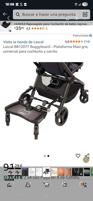 Buggy Board Maxi - Auto con piattaforma